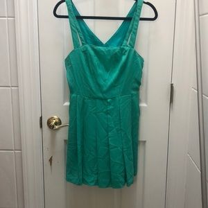 Green little dinner dress